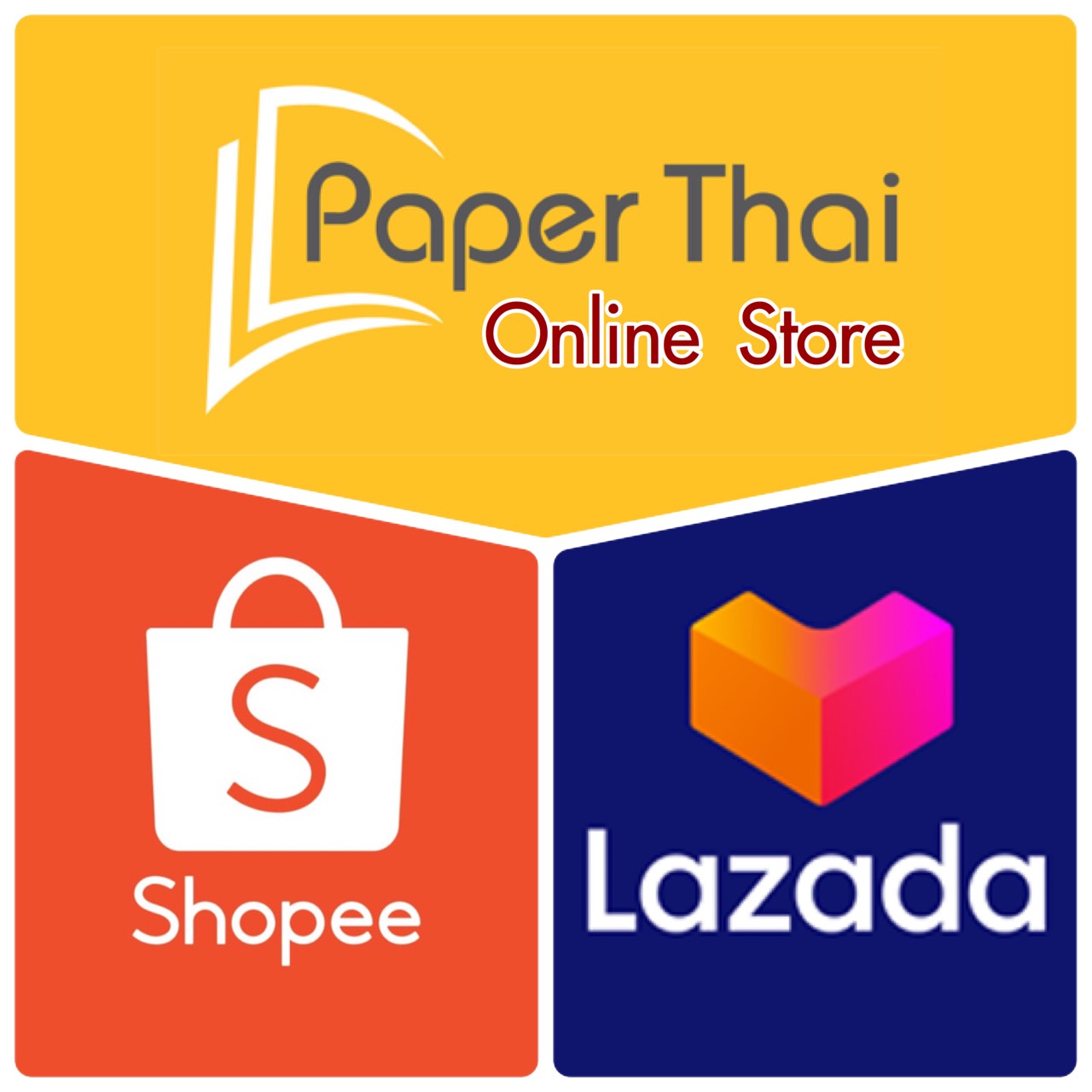 PaperThai Online Store | Shopee | Lazada PaperThai Shopee Lazada